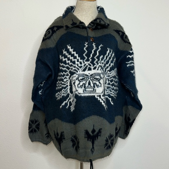 🔹 Ruminahui Vintage Wool Sweater - Picture 1 of 5